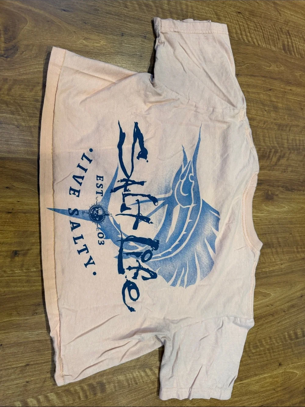 Salt Life Cropped Tees - Short Sleeve